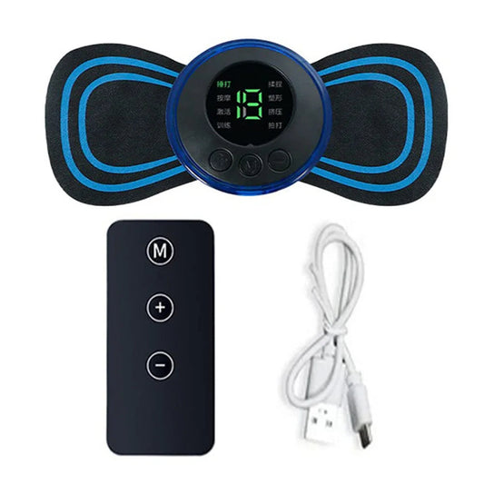 New Cervical Massage Device Mini Massager Micro Current Neck Portable Shoulder Massager to Relieve Fatigue - Velora