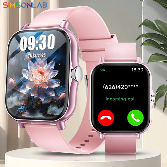 2025 NEW Smartwatch For Android/IOS 1.83 Screen Wireless Bluetooth Call Phone Camera Control Music Player Multi-Sports Modes Men - Velora