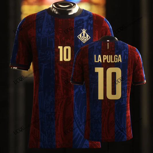 Messi Argentina Spain 2025-26 #10 La Pulga Jersey New Arrival Fan Perimeter Soccer Casual Jersey T-shirt Adults KIDs Legends Velora