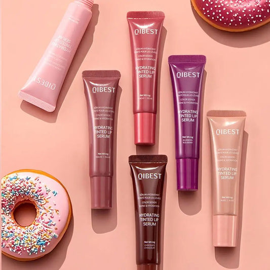 12G Colored Lip Gloss Liquid Hydrating And Moisturizing, Light And Shiny Lip Balm, Water Gloss Lip Glaze Moisturizing Lip Milk - Velora
