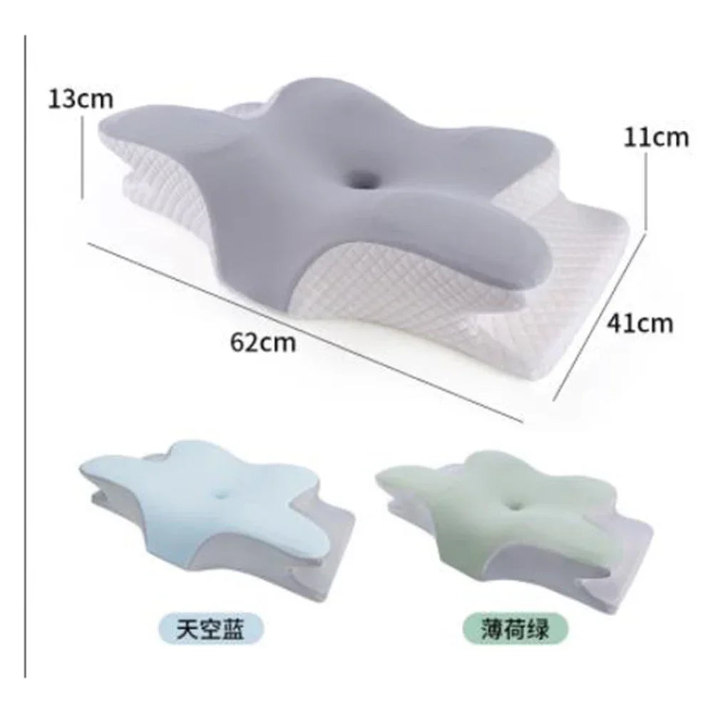 Memory Foam Pillow, Slow Rebound Neck Pillow, Pain Relief, Sleep Pillow - Velora