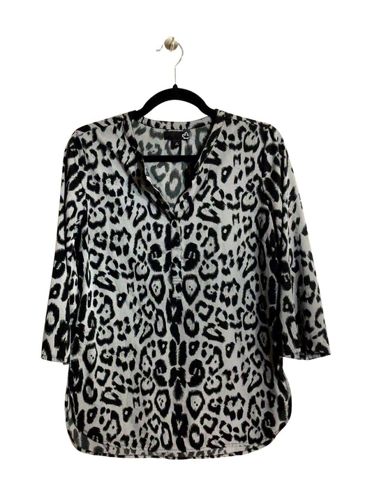 SEARS Regular fit Button-down Top in Black - S - Velora