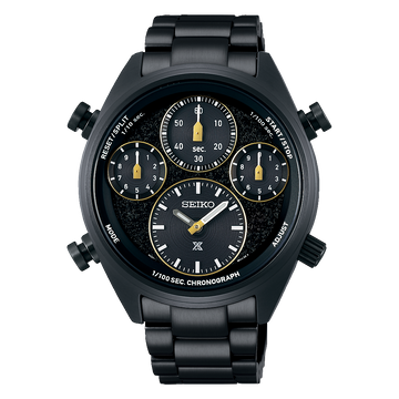 SEIKO Prospex Speedtimer 1/100 Sec Solar Chronograph Limited Edition Black | SFJ007