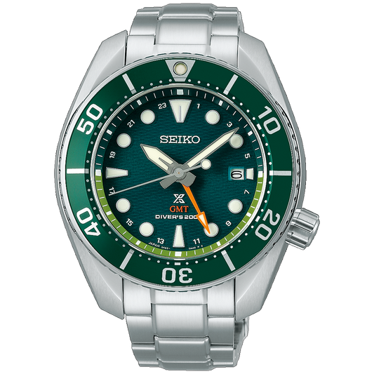SEIKO Prospex 'Solar Sumo' Diver GMT Green | SFK003