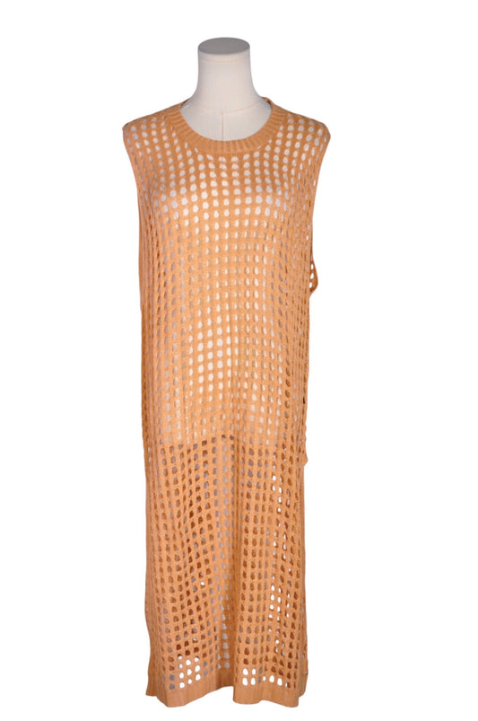 SHEIN Women Maxi Dresses Regular fit in Orange - L - Velora Luxury Fashion