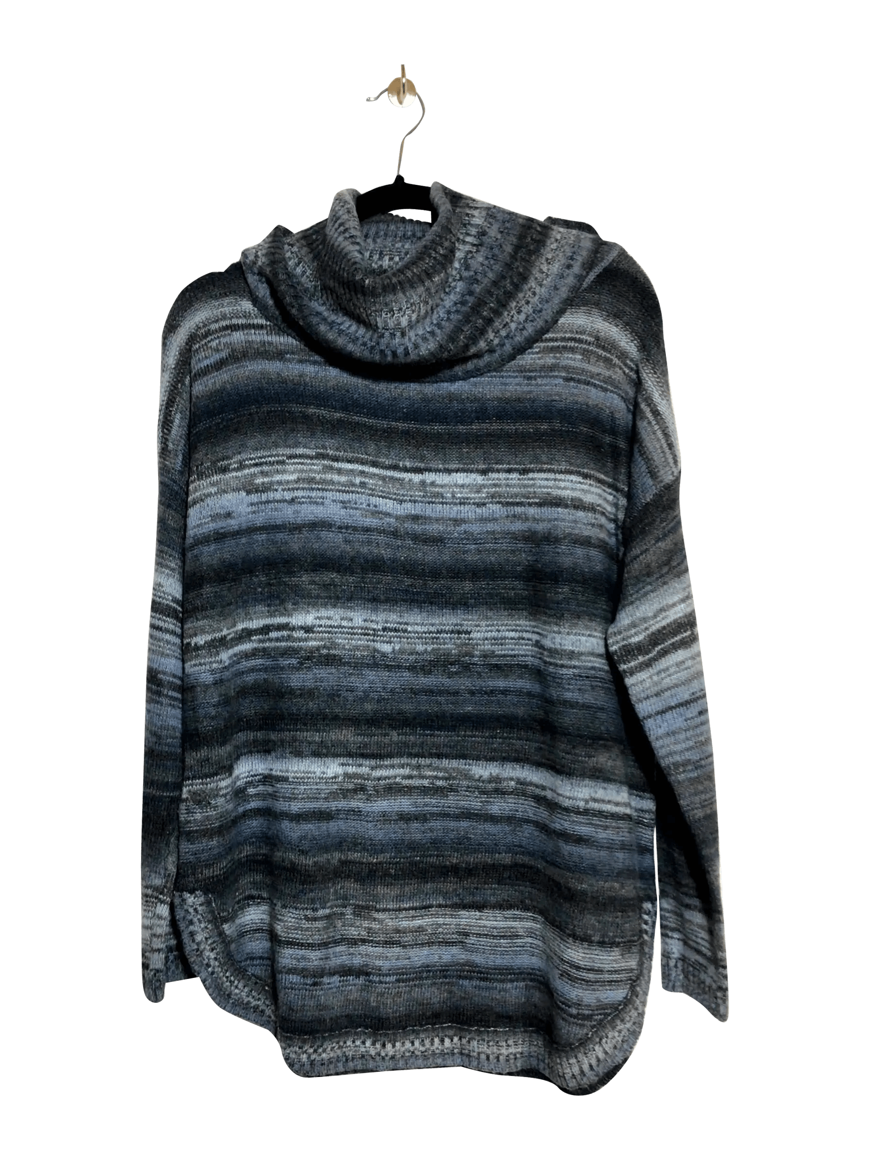 SISTERS Regular fit Turtleneck Top in Blue - S - Velora