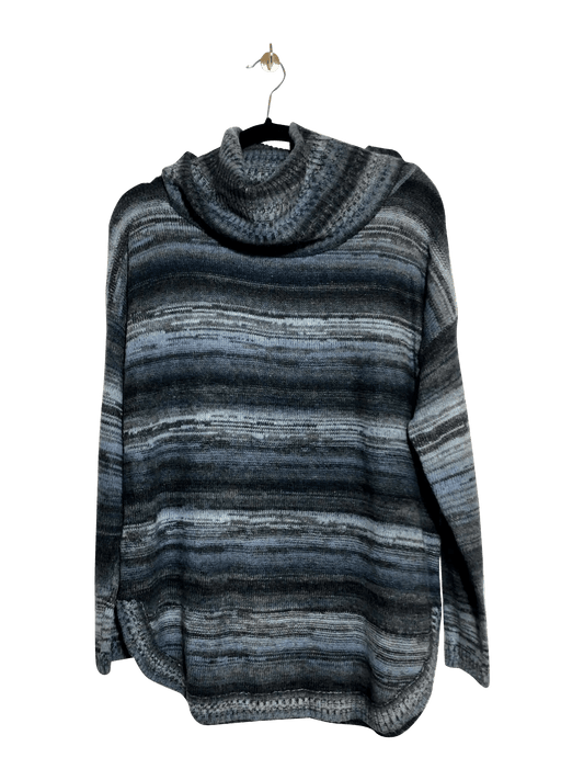 SISTERS Regular fit Turtleneck Top in Blue - S - Velora