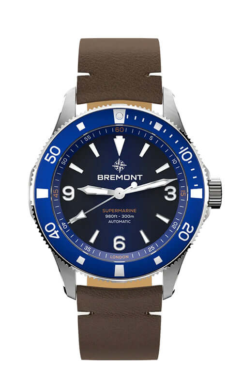 Bremont Supermarine 300M SM40-ND-SS-BL-L-S - Velora