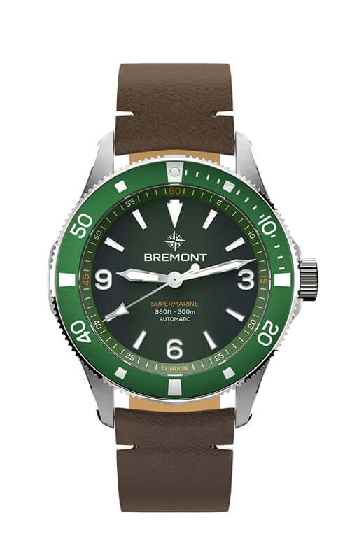 Bremont Supermarine 300M SM40-ND-SS-GN-L-S - Velora