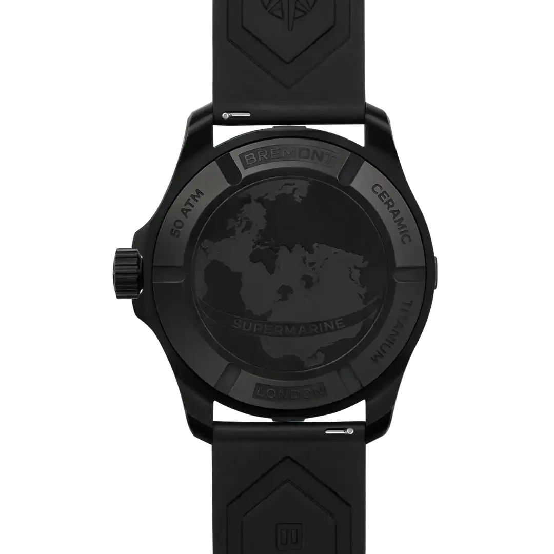 Bremont Supermarine Full Ceramic, Tactical Black SM43-DT-BKCER-BK-R-S - Velora