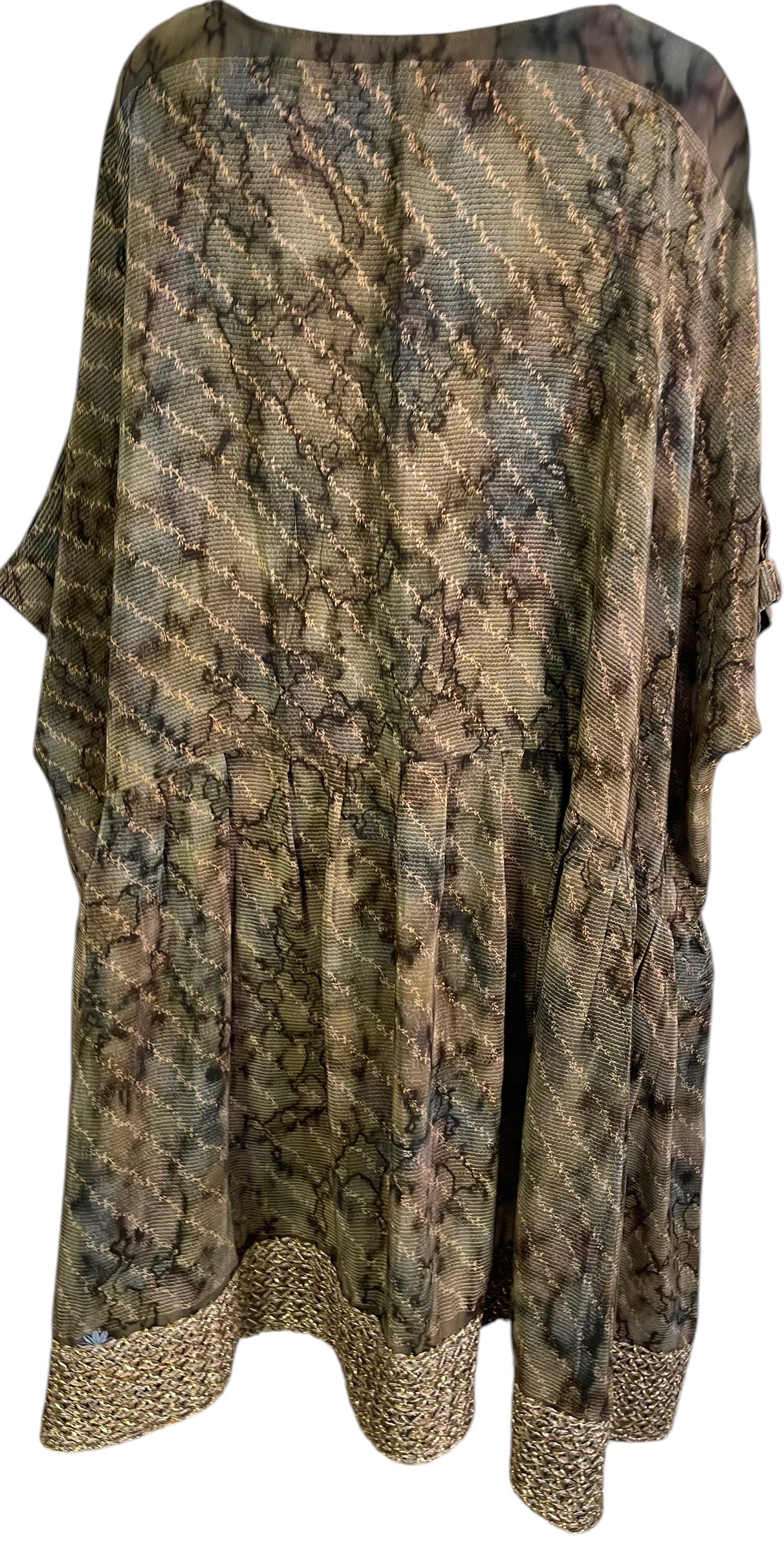 PRC6383 Avatar Pure Silk Boxy Babydoll Dress - Velora