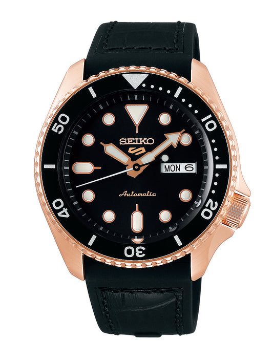 SEIKO 5 Sports Automatic Black 43mm | SRPD76K1