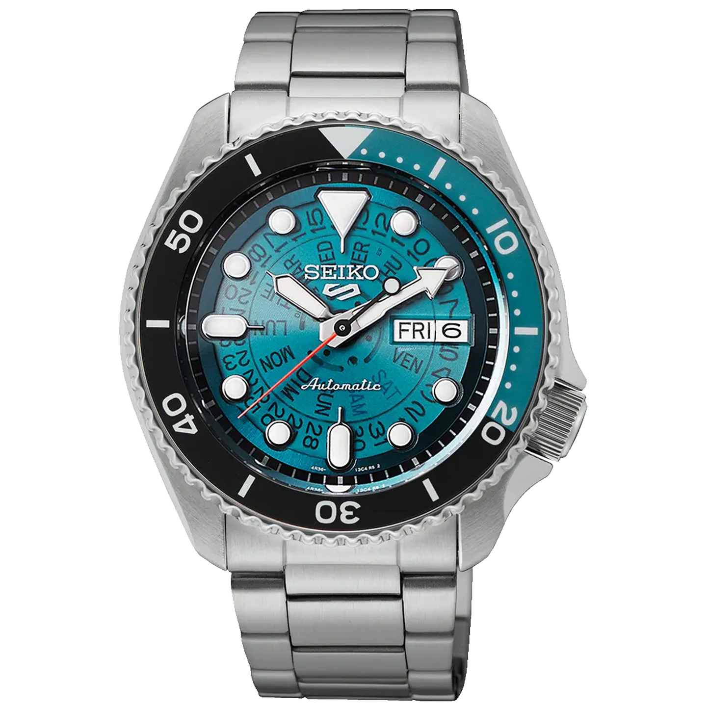 SEIKO 5 Sports Skeleton Style Turquoise | SRPJ45K1