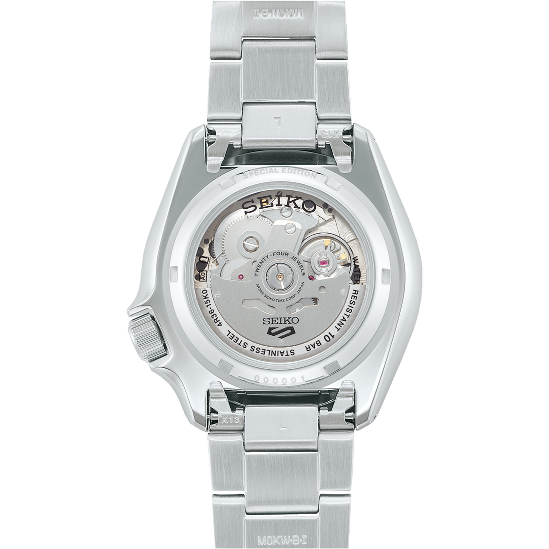 SEIKO 5 Sports Automatic Stainless Steel Black | SRPK67