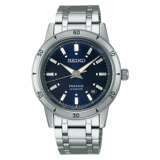 SEIKO Presage Style60s 'Elegant Yet Rugged' Blue | SRPL07