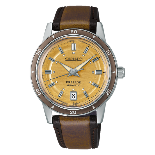 SEIKO Presage Style60s Golden Yellow | SRPL75J1