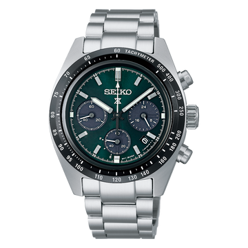 SEIKO Prospex Speedtimer Solar Chronograph Green 39mm | SSC933