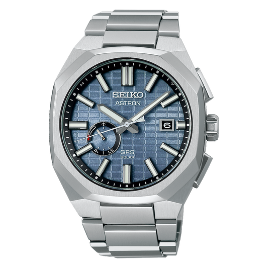 SEIKO Astron Titanium Icy Blue Dial 41mm | SSJ013