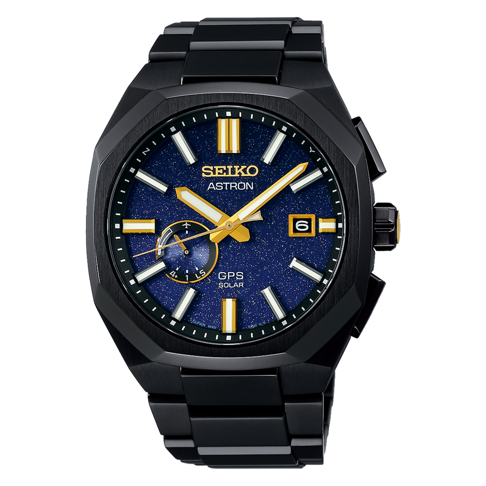 SEIKO Astron Morning Star Solar GPS Titanium Limited Edition Black | SSJ021
