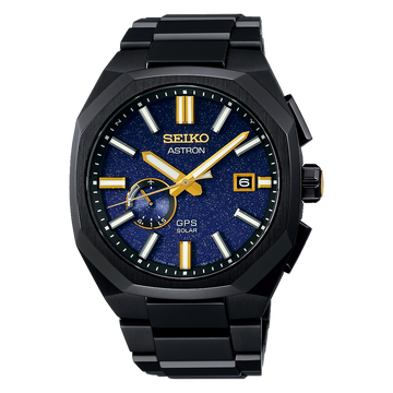 SEIKO Astron Morning Star Solar GPS Titanium Limited Edition Black | SSJ021