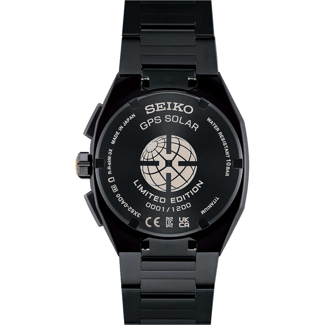 SEIKO Astron Morning Star Solar GPS Titanium Limited Edition Black | SSJ021