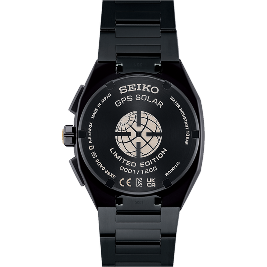 SEIKO Astron Morning Star Solar GPS Titanium Limited Edition Black | SSJ021
