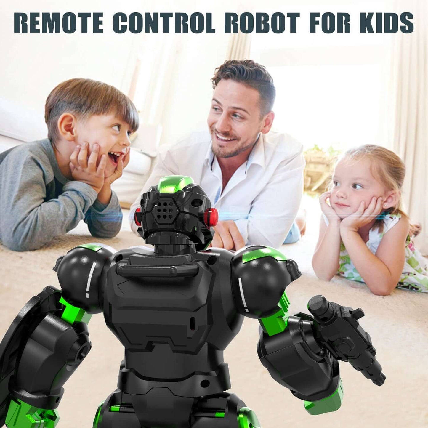 STEMTRON Programmable RC Robot Toy with Gesture Sensing and Interactive Play - Velora Luxury Fashion