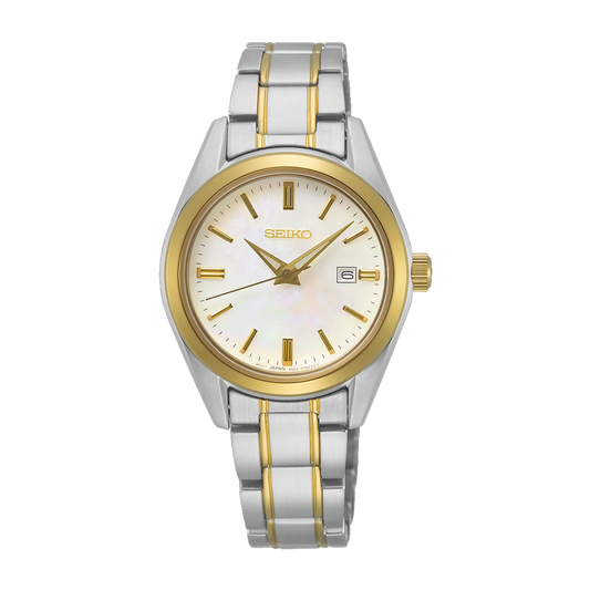 SEIKO Essentials Quartz Two Tone Ladies | SUR636