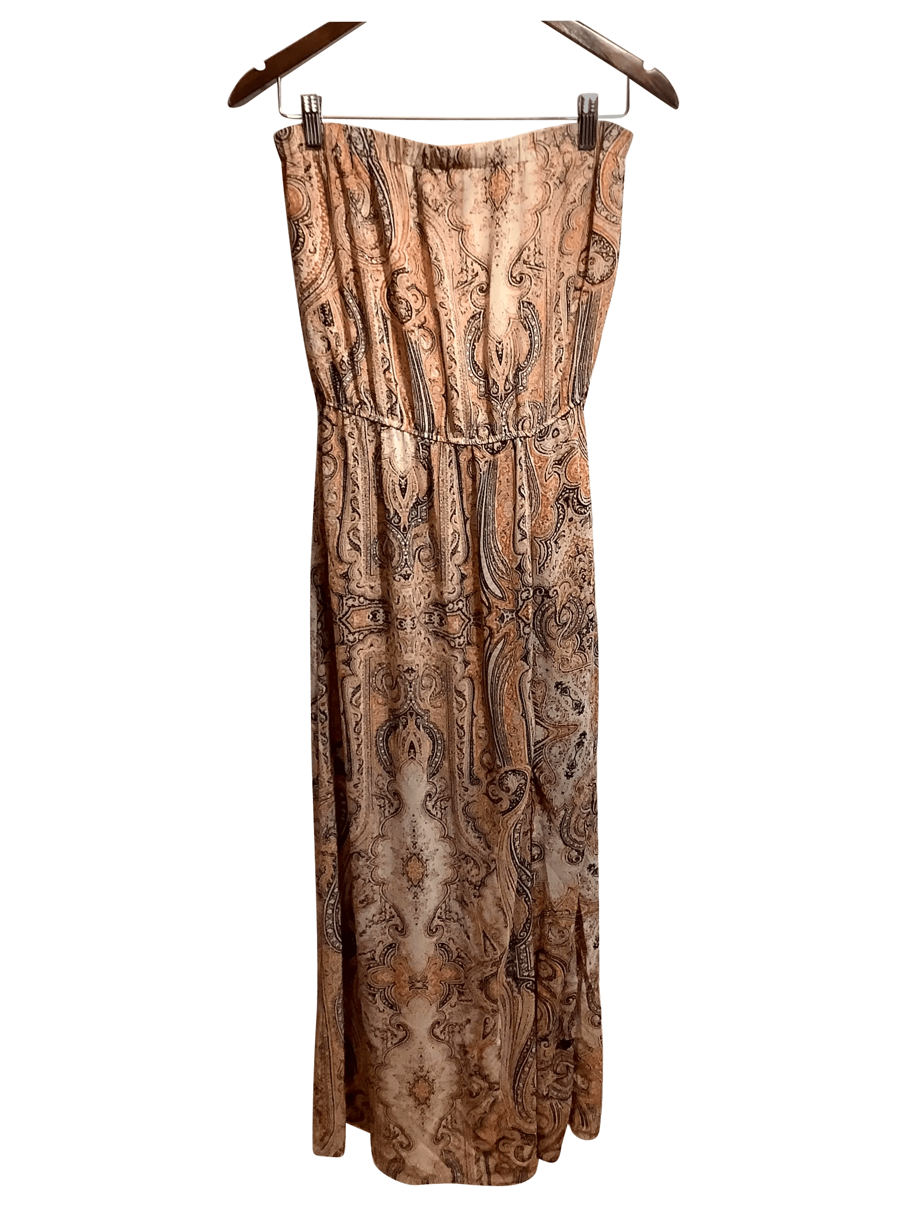 SUZY SHIER Regular fit Wrap Dress in Orange - S - Velora