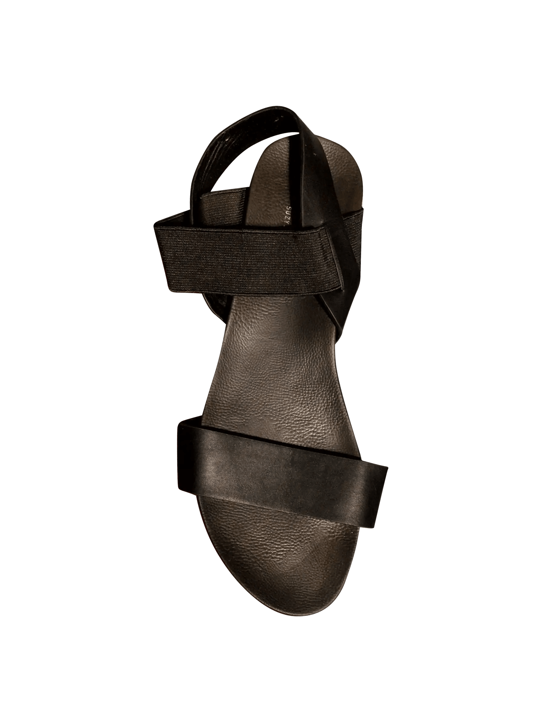 SUZY SHIER Sandals in Black - 10 - Velora