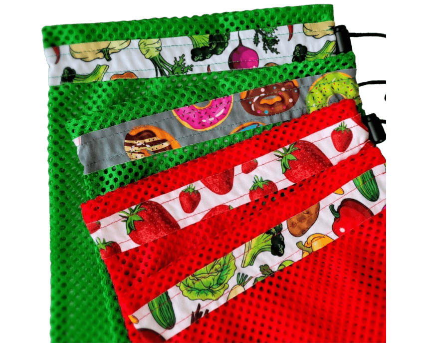 Sacs en filet pour aliments en vrac - MOYEN - Velora Luxury Fashion