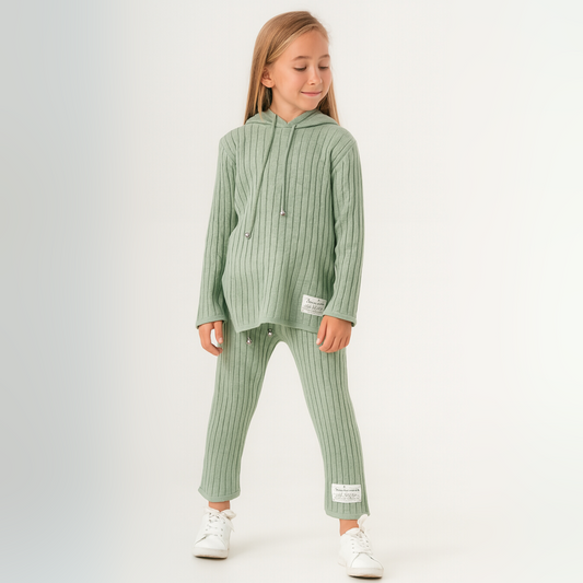 Sally Soft Girls Knit Set - Velora Luxury Fashion