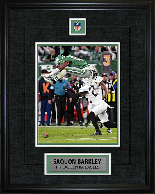 Saquon Barkley Framed Pin & Plate Eagles - Velora Luxury Fashion