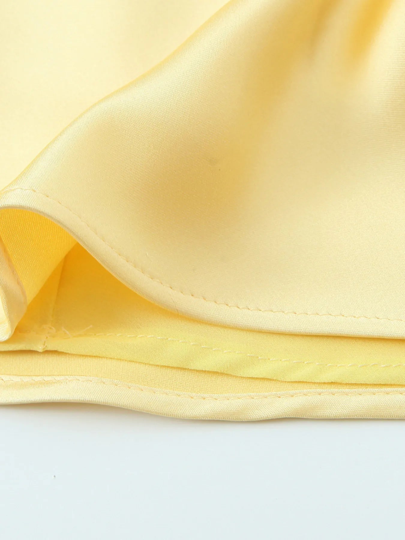 Satin V-Neck Cami Dress - Velora Luxury Fashion