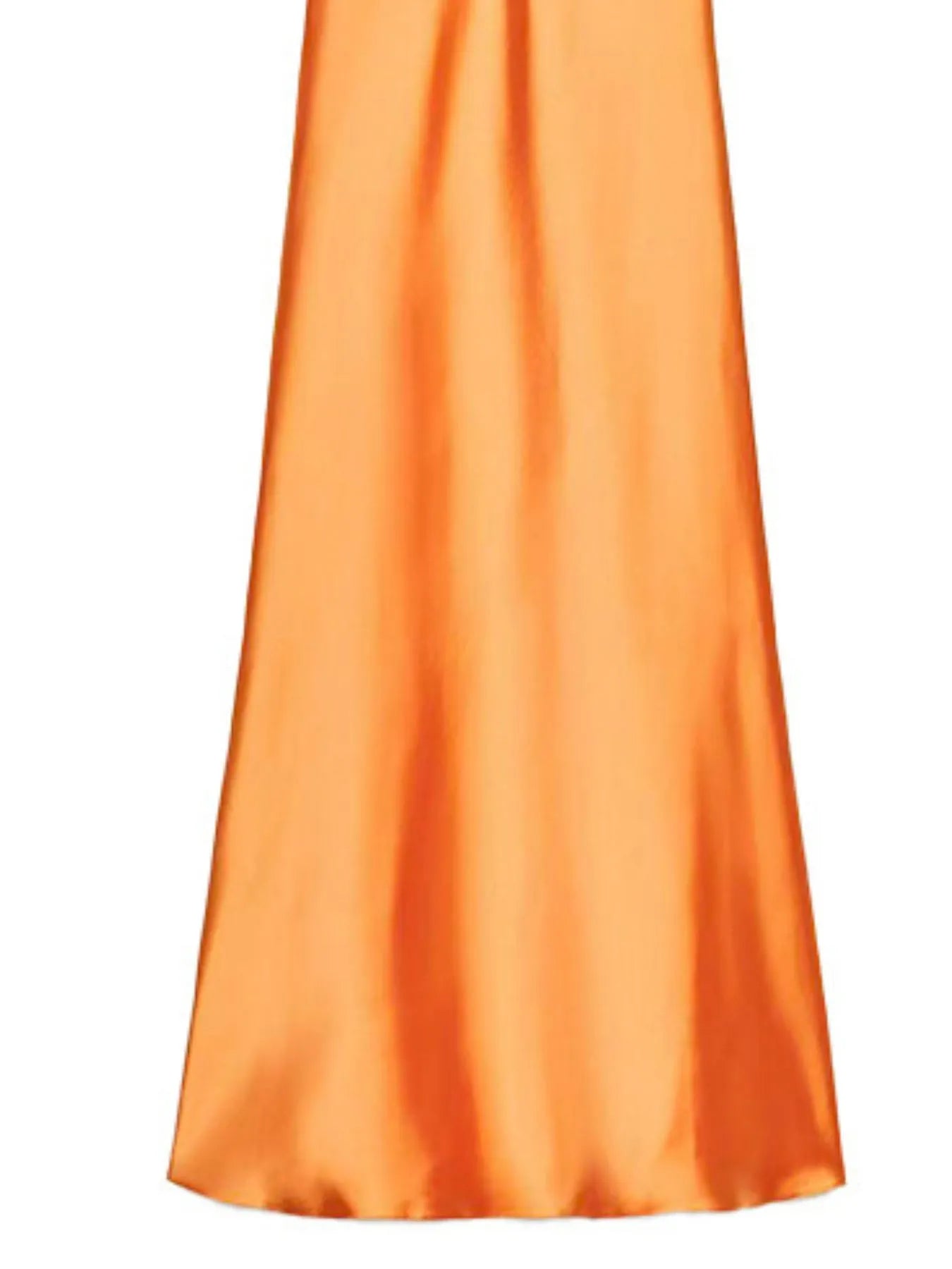 Satin V-Neck Cami Dress - Velora Luxury Fashion