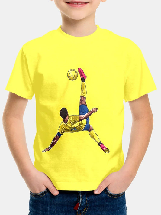 Ronaldo CR7 T-shirts for Children T-shirt for a Boy Clothes Tops Boys Wear Children's Clothing Boys 2025 Kids Clothes Top Boy's Velora