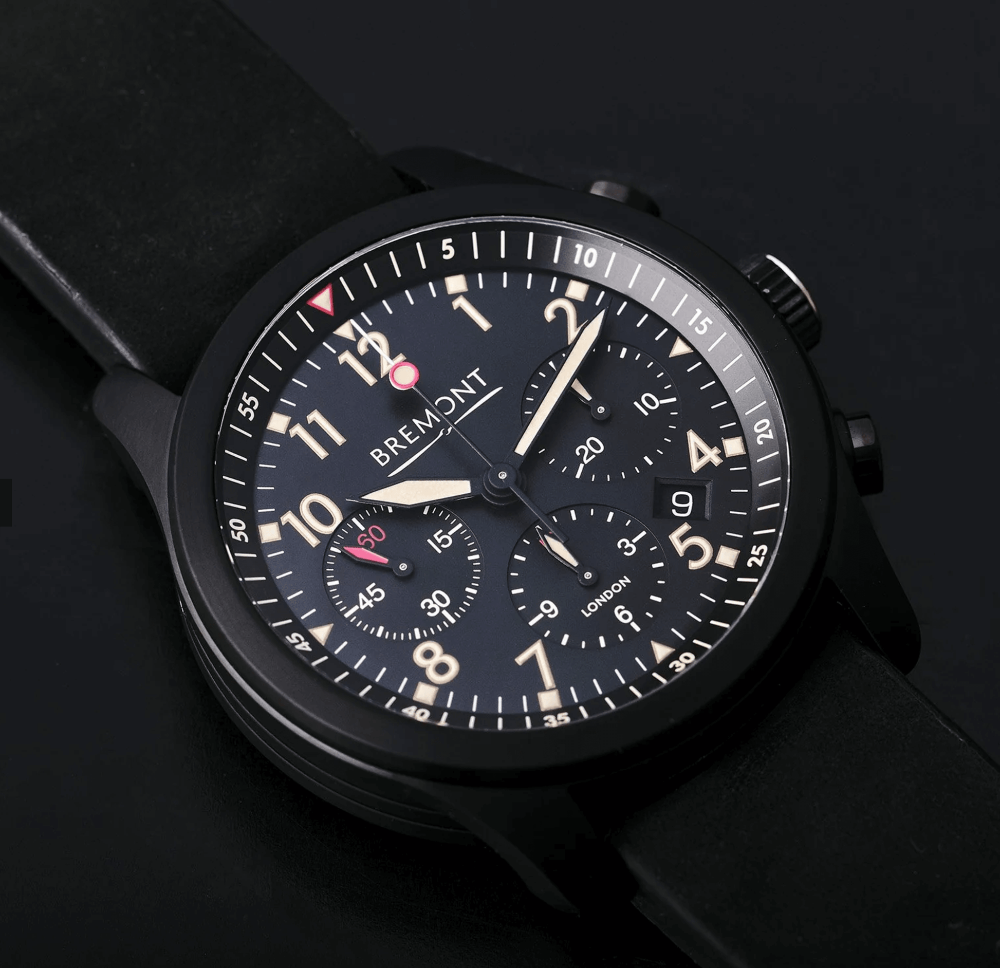 Bremont ALT1-P2 Jet Watch ALT1-P2-JET-R-S - Velora
