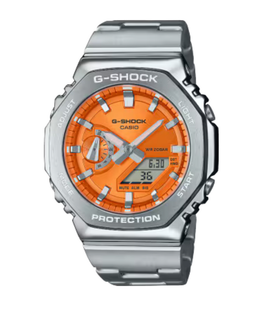 CASIO G-Shock 2100 Orange Dial | GM2110D-4A