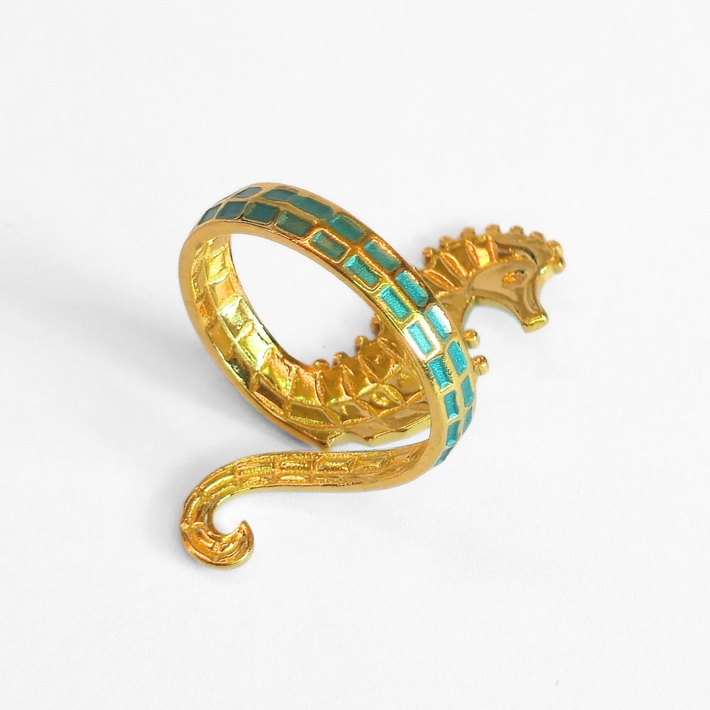 Seahorse Wrap Ring - Velora Luxury Fashion