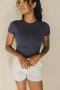Second Skin Short Sleeve - Velora Luxury Fashion