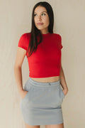 Second Skin Short Sleeve - Velora Luxury Fashion