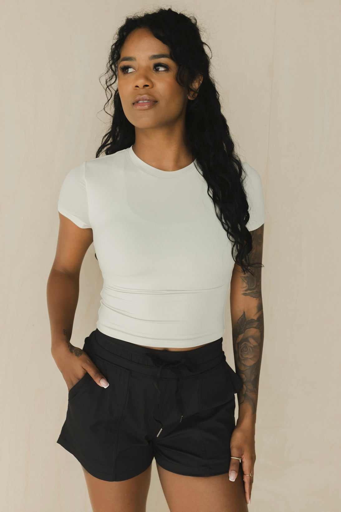Second Skin Short Sleeve - Velora Luxury Fashion