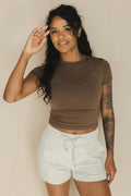 Second Skin Short Sleeve - Velora Luxury Fashion