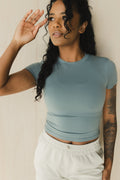 Second Skin Short Sleeve - Velora Luxury Fashion