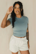 Second Skin Short Sleeve - Velora Luxury Fashion