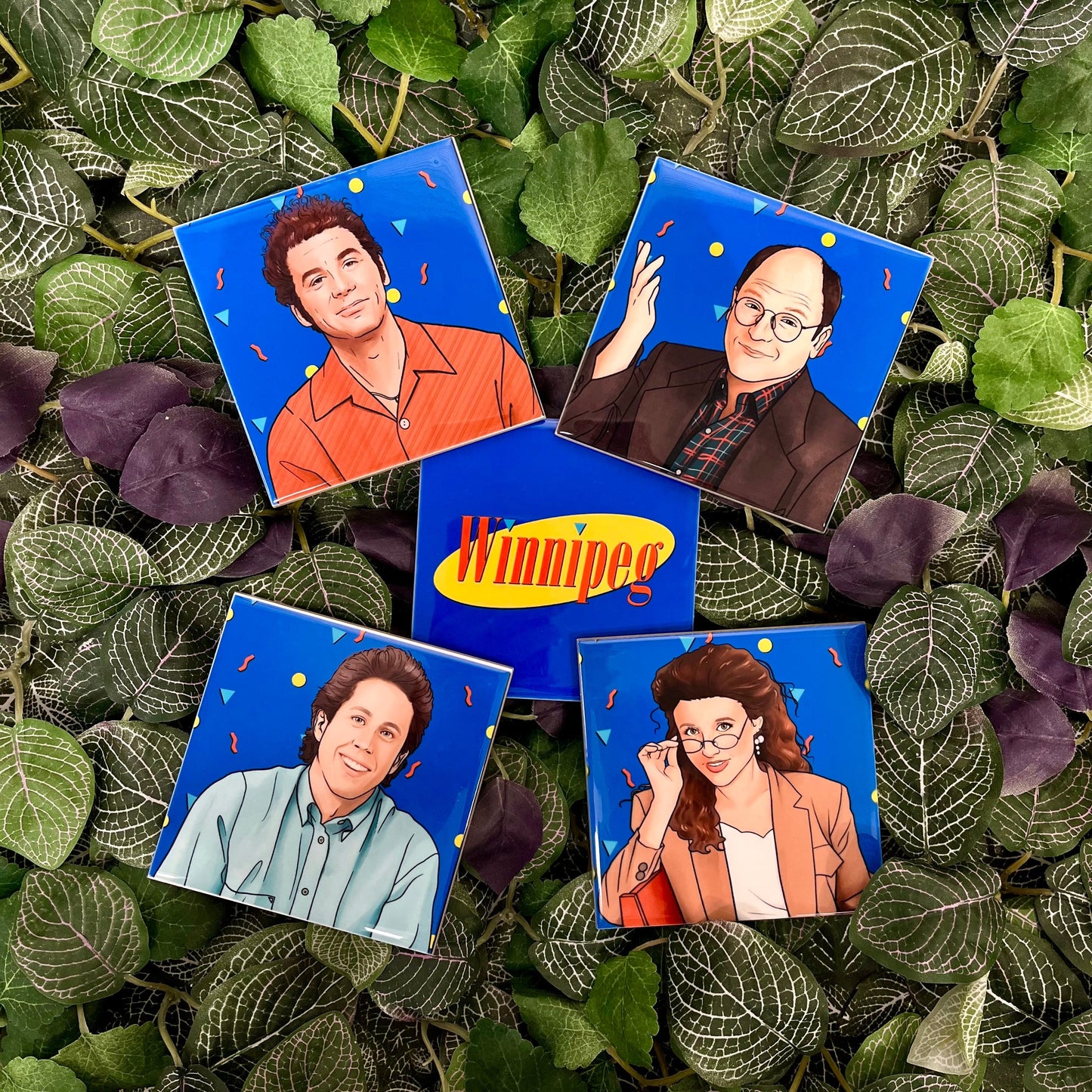 Seinfeld Coasters - Velora Luxury Fashion