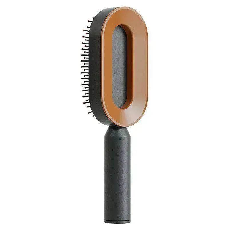 Self Cleaning Hair Brush For Women key Massage Scalp - Velora