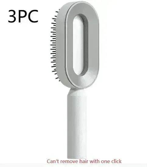 Self Cleaning Hair Brush For Women key Massage Scalp - Velora