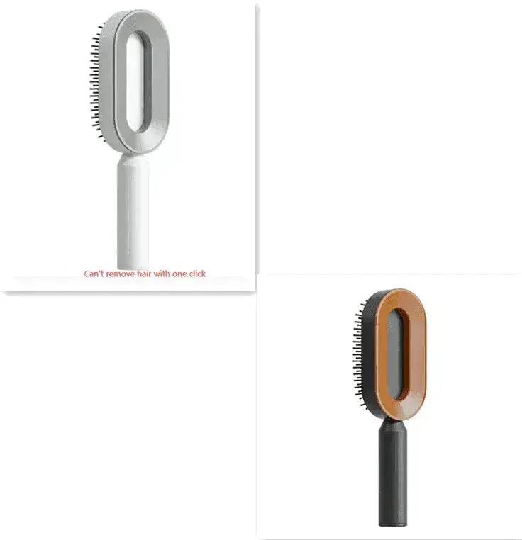 Self Cleaning Hair Brush For Women key Massage Scalp - Velora