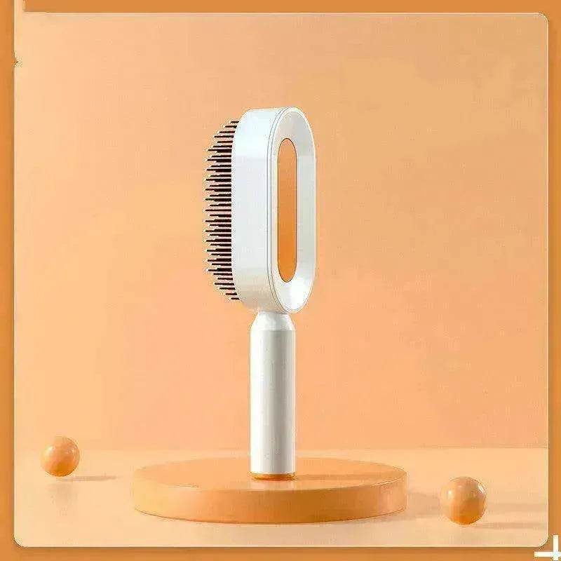 Self Cleaning Hair Brush For Women key Massage Scalp - Velora